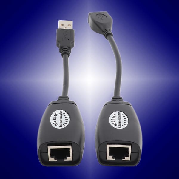 USB 2.0 til RJ45 Ethernet-forlængeradapterkabel med ledning til OS X