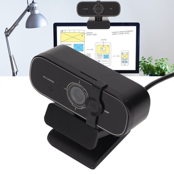 Computer Kamera High Definition Justerbar Synsvinkel Autofokus USB Streaming Webcam til OS X til Win10