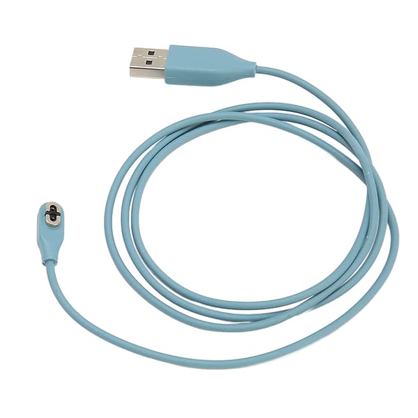 Bluetooth Headset Opladerkabel TPE USB Høretelefon Opladerledning til Aeropex AS800 Erstatning Blå