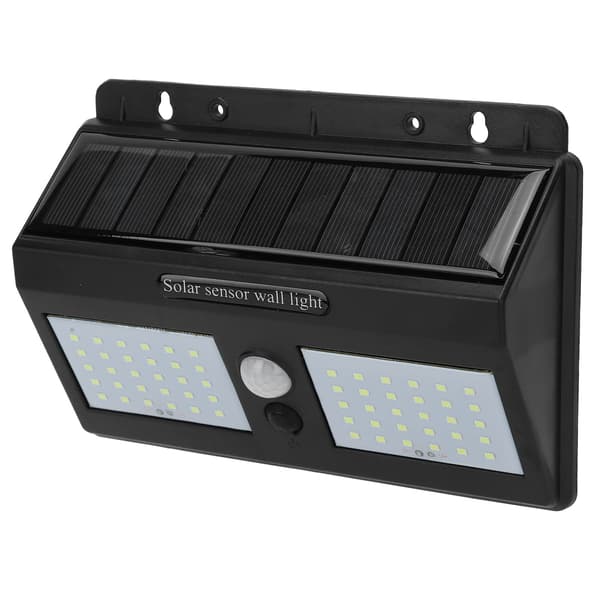 60 LED Solar Power Lys Udendørs Trådløs Sensor Solar Induktions Havevæglampe