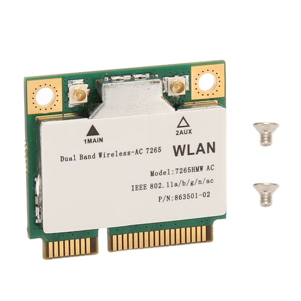 7265HMW trådløst netværkskort 1200Mbps 2.4 5Ghz Bluetooth 4.2 Mini PCIE Interface WiFi-adapter til Windows 7 8 10