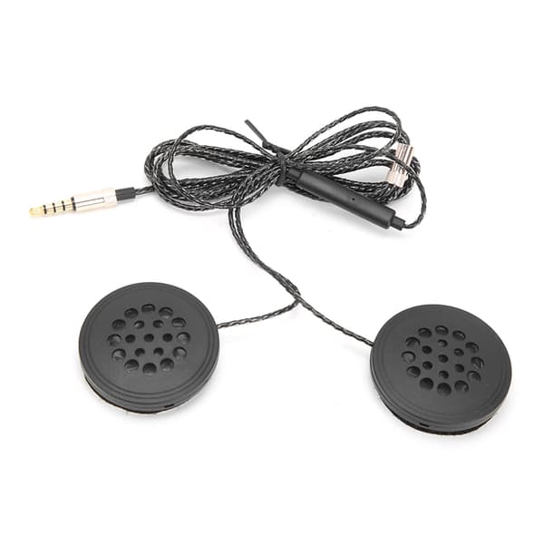 Trådbundna hjälmhörlurar Intercom Högfidelitet HD-mikrofon Handsfree