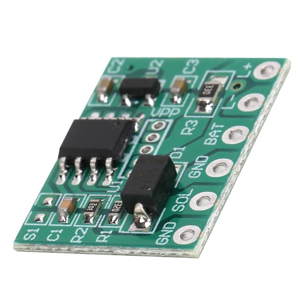 Solcelledrevet Vejstuds Lys Controller Timer Modul, Dobbeltsidet Aluminium, DC5V, Blinkende