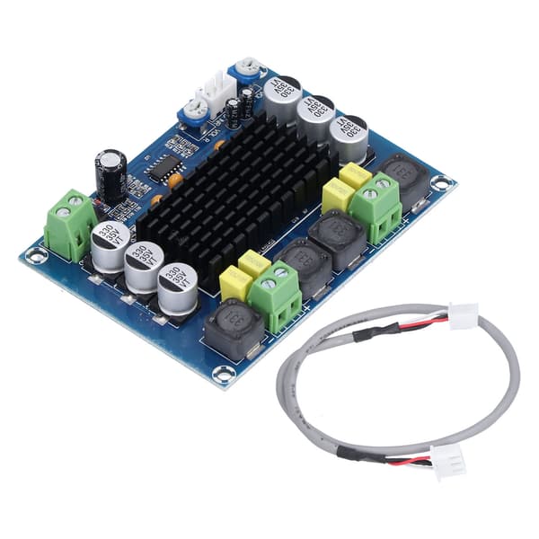 Stereo Forstærkerkort 2x100W Digital Audio Effektforstærker Modul DC 12V-24V Høj Effektivitet