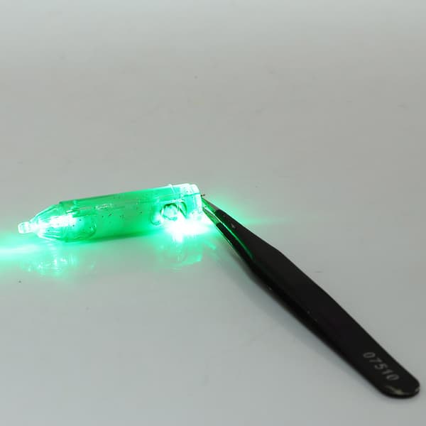 Mini LED dybhavs undervandsfiskeblink til blæksprutter og fisk (grøn)