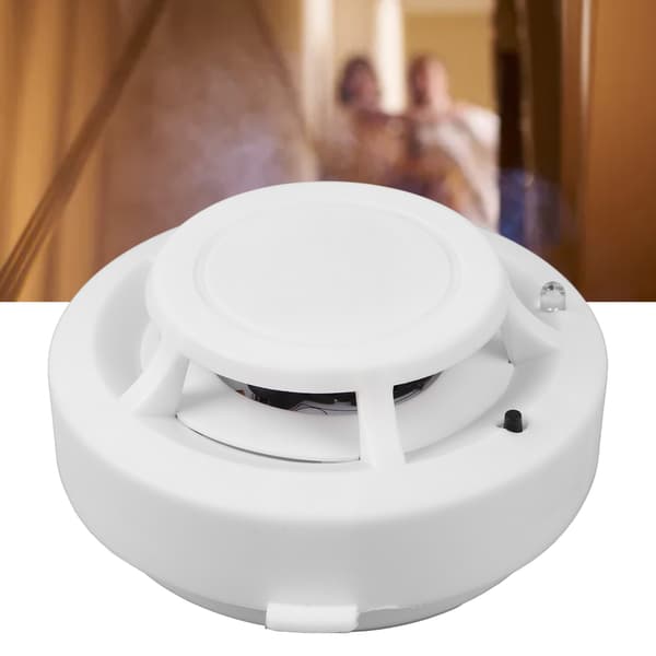 Røgalarm Lyd Lys Brandalarm Beskyttelse Hjem Sikkerhedssystem Røgsensor Alarm 9 til 12V