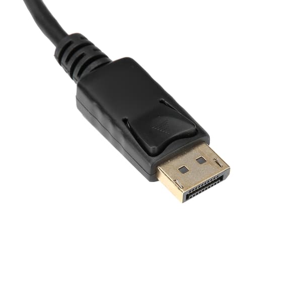 4-in-1-sovitinkaapeli Displayport–HDMI/VGA/DVI/äänimuunnin monitoiminen