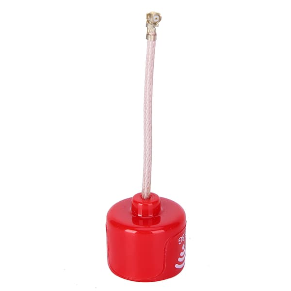 5.8Ghz 3dBi LHCP High Gain Antenne til FPV Racing Drone RC Dele Tilbehør Rød UFL