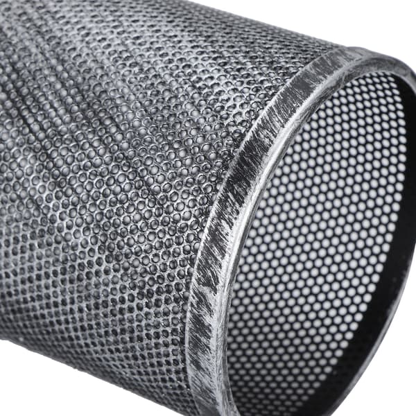 Retro Mesh Pendel Lampeskærm E27 Jernlampe til Bar Cafe Restaurant Sort