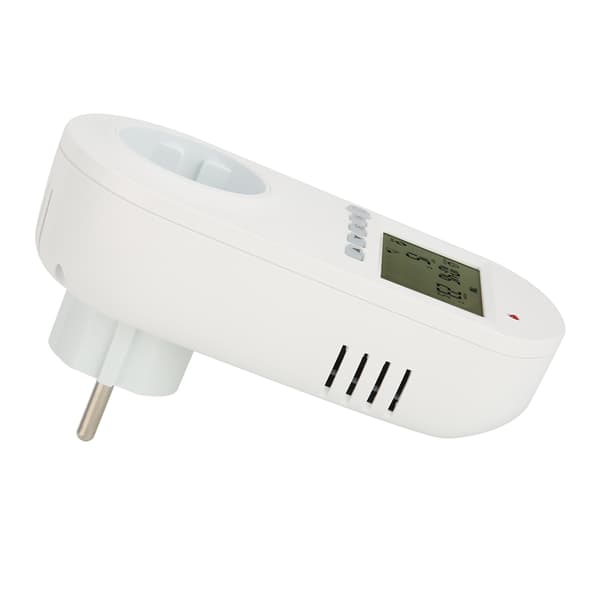 16A EU 230V Programmerbar Plug-in Termostat Elektrisk Varmetemperaturregulator