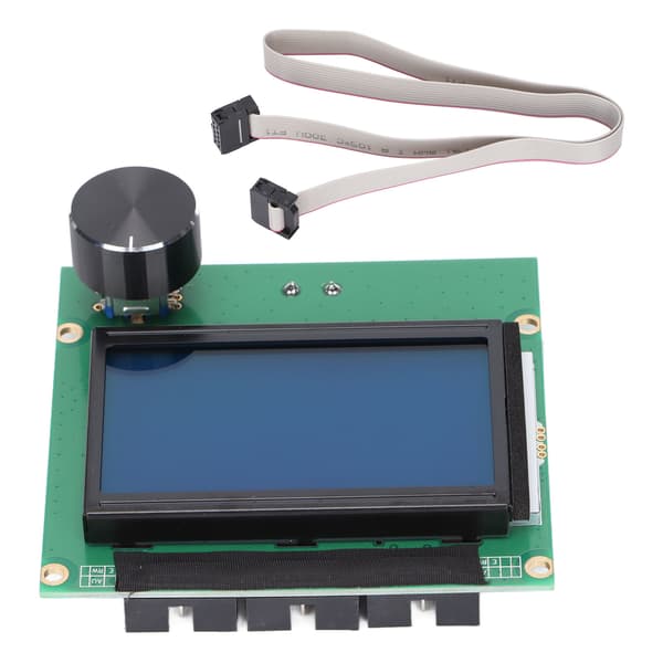 3D Printer Display 12864 LCD-skærm Intelligent kontrolkort Printertilbehør til CR 10S til Ender 3