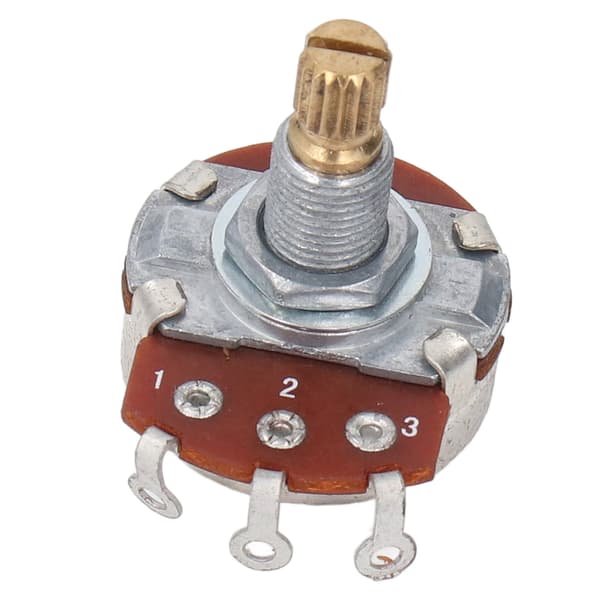 Mini Guitar Potentiometer 500K Lydstyrke Taper Pot Metal Bas Reservedele