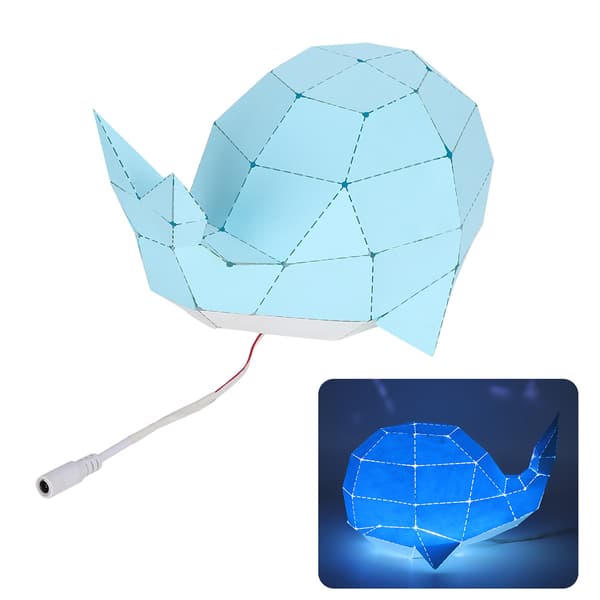 Boardattack Papercraft Kit DIY Handgjorda USB-drivna pedagogiska leksaker för barn DC12V