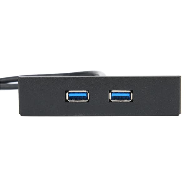 USB3.0 Floppy Frontpanel 3.5'' Floppy Bay 19 Pin til 2 Interface USB3.0 HUB