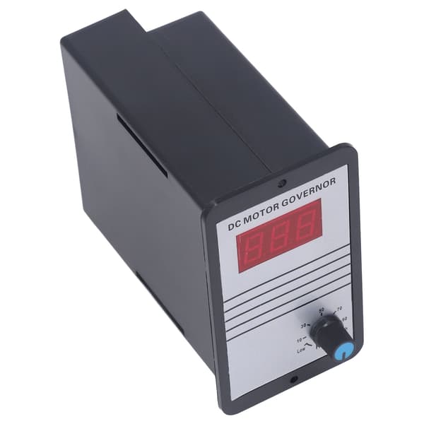 DC-motorhastighetsregulator Digital Display ABS-hölje 10-36V Justerbar PWM-regulator