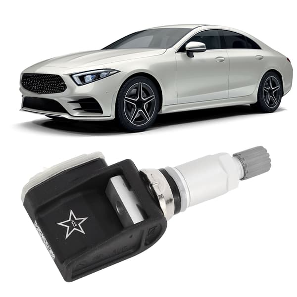 4st TPMS Däcktryckssensor Hög Noggrannhet A0009052102 Ersättning för Mercedes CLS-Klass E-Klass