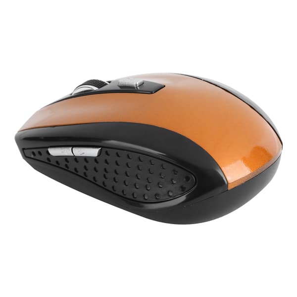 Trådløs mus Notebook Computer Optisk Gaming Tilbehør med justerbar DPI 250Hz Orange