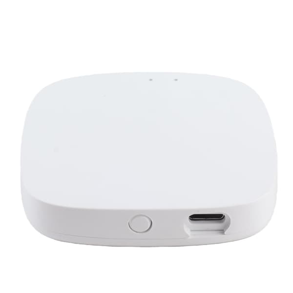 Intelligent hemkontroll för Tuya Zigbee USB-driven trådlös gateway APP fjärrkontroll Vit