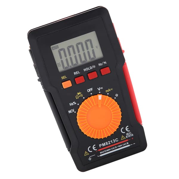PEAKMETER PM8213C Digitalt Multimeter, Højpræcisions Auto-Ranging Tester