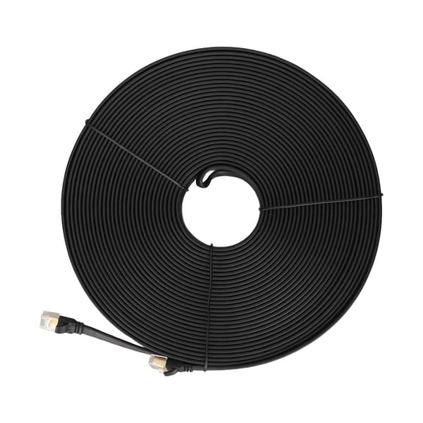 Cat8 Ethernet-kabel 40 Gbps transmissionshastighed 2000 Mhz højhastigheds internetkabel til pc-router til PS5 til PS3 30m