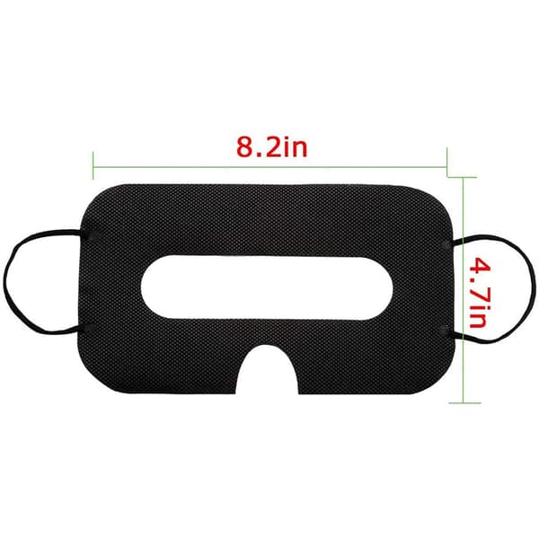 Engångs 3D VR Skyddsdynor Nonwoven Universell Ögonlapp för VR Engångs VR Ögonlappar