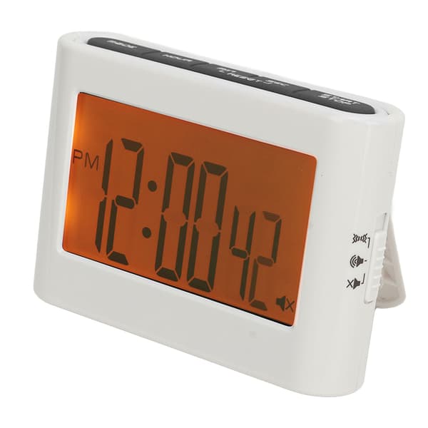 Digital Timer Nedtælling Op Baglys Vibration Lyd Blitzalarm med Stativ Magnetisk Bagside Elektronisk Timer til Køkken Grå