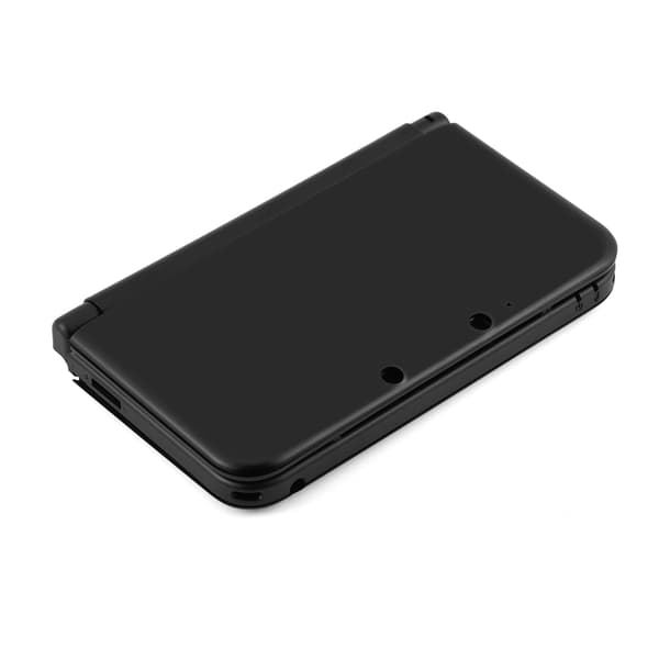 Komplet udskiftningssæt til fuld husdæksel til Nintendo 3DS XL Sort