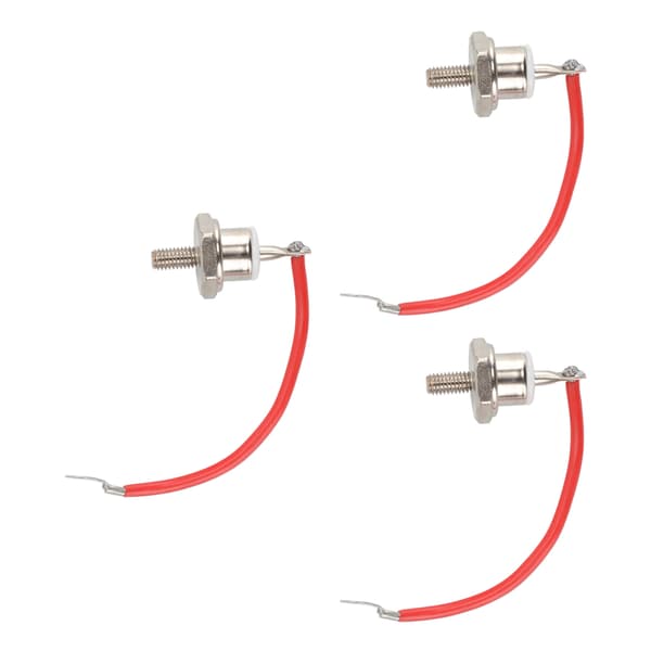 3 stk. ZX70 12 Diode Rustforebyggelse Stabil Ydeevne 70A Diode med Ledning til Motorstyring Positiv Rød Ledning