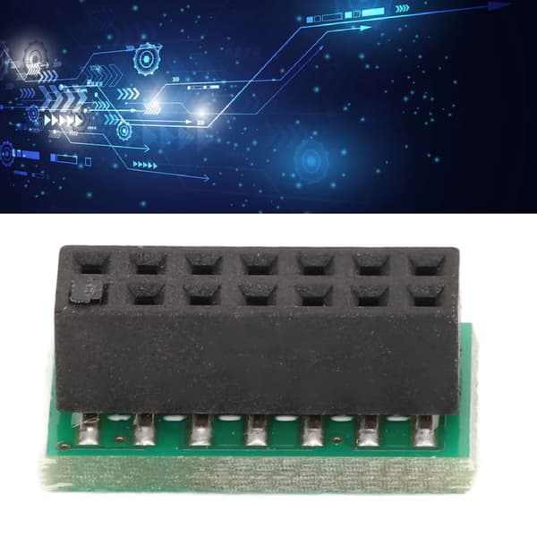 TPM 2.0 Krypteringssikkerhedsmodul 14Pin SPI-interface PC-sikkerhedsmodul til Win 10 til Win11 2.0 til PC-bundkort