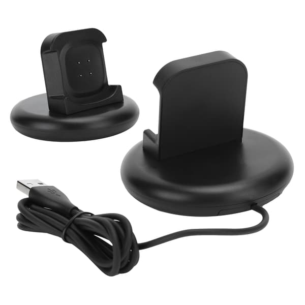 Mini laddningsdocka för Fitbit Versa3/Sense Smart Watch Bärbar laddningsstation