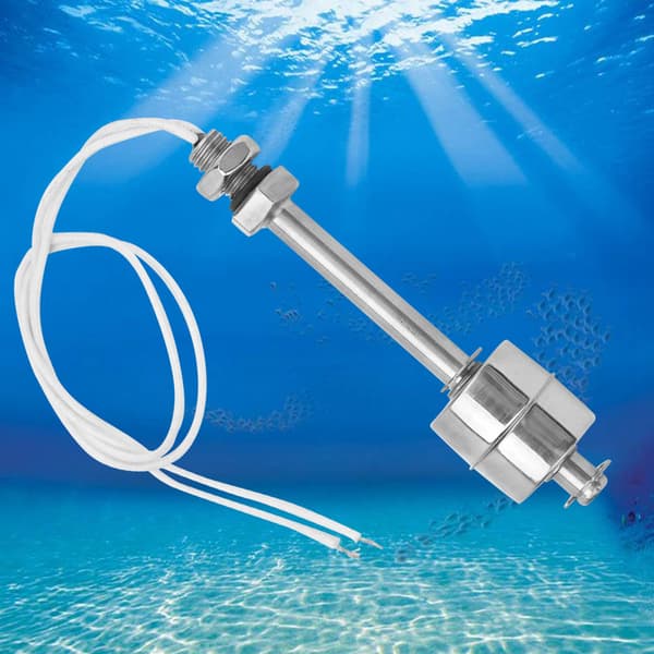 220V flottörbrytare i rostfritt stål för pooltank, 100 mm