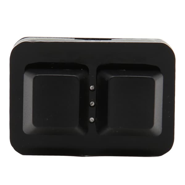USB 2-tast Mini-tastatur Brugerdefineret RGB LED-baggrundsbelysning Makroprogrammeringstastatur til Windows til OS X til Linux Sort