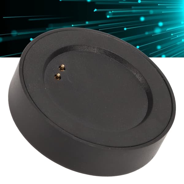 Smart Watch Magnetisk Oplader Erstatningsopladerkabel USB Opladningsdock til Realme Watch T1 Sort