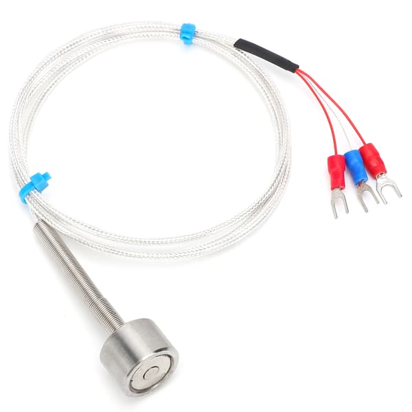 PT100 Magnetisk Temperatursensor Vattentät Adsorptions-termistor -60 till +150℃ (2 meter)