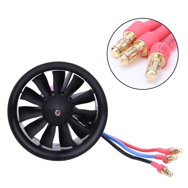 Til EDF 50mm 11-bladet ventilatorpropel med motor til RC flymodel tilbehør KV4300 4S