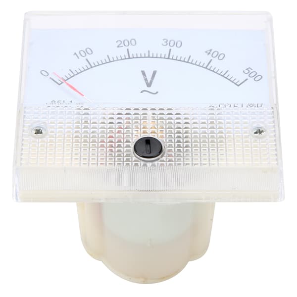 85L1 AC Voltmeter 0-500V Pointer Gauge Elektrisk Spændingstesterenhed