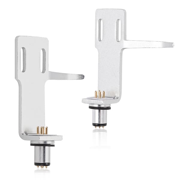 Pladespiller Phonograph Headshell High-end Phono Cartridge Headshell Pladespiller Kit Sølv