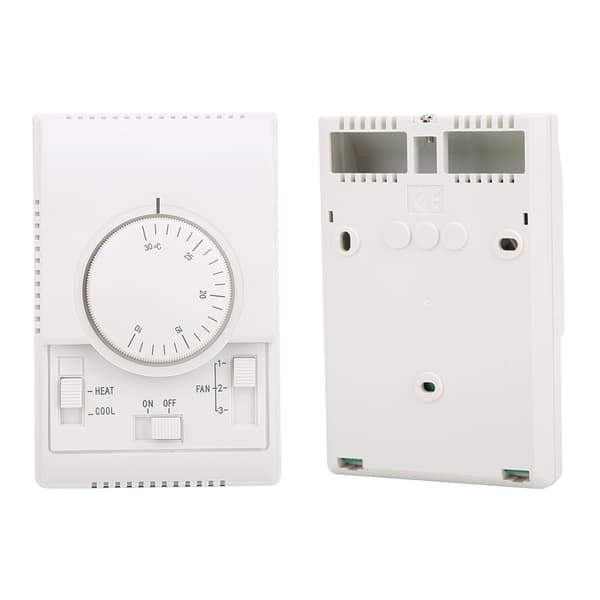 Rumtermostat AC220V Overflademonteret Temp Controller 10-30℃ til Aircondition