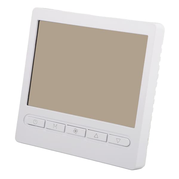 2 i 1 programmerbar termostat 3A 10A LCD smart temperaturregulator för luftkonditionering golvvärme