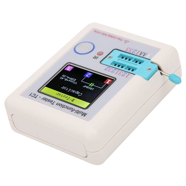 Multifunktionel Transistor Tester 1.8in TFT Display Skærm LCR‑TC1 til Kondensator Dioder