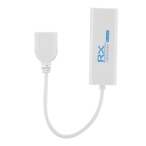 USB 2.0 200M Extender RJ45 Ethernet Forlængerkabel Netværkskabeladapter