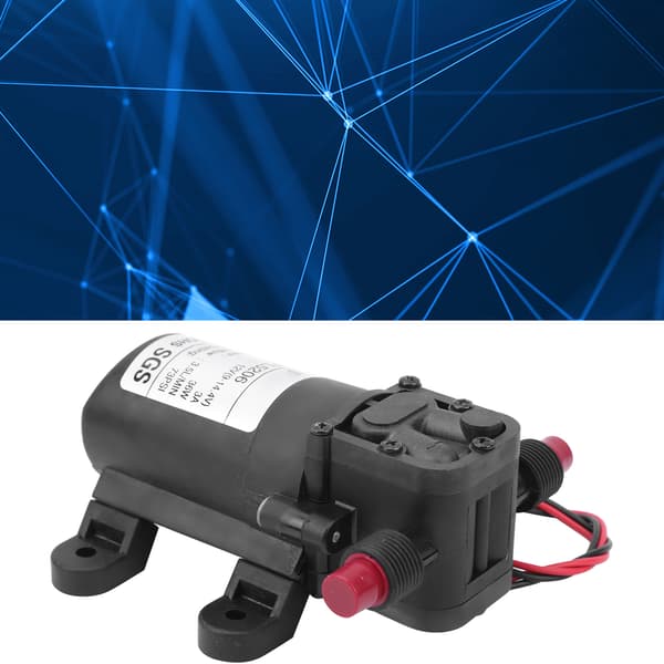 Membranpump Micro DC 12V 36W 73PSI 3.5L/MIN G1/2in Hydrauliska Delar