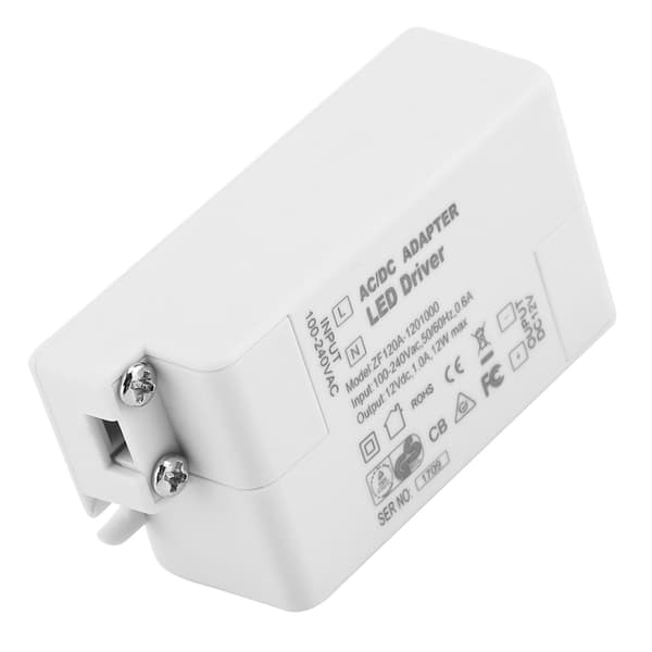 AC 100-240V til DC 12V transformere til LED-strips, 12W SMD strømforsyningsdriver