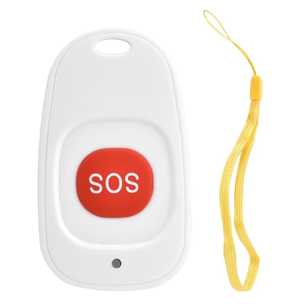 Trådlös SOS Nödlarmknapp Heminbrottslarmsensor 433MHz