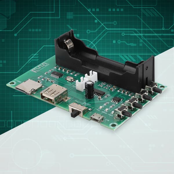 HW-433 Dobbelt 5W Digital Bluetooth Dobbeltkanals Audio Stereo Effektforstærkerkort