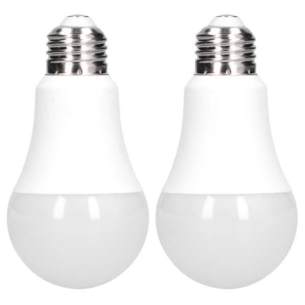 2PCS E27/E26 LED-lampa dimbar 7W/5000K glödlampa för hemmakontor sovrum 220V