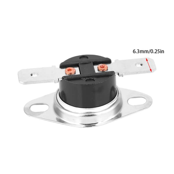 KSD301 Termostatbrytare 250V 10A Normalt öppen 70C Temperaturregulator, 5-pack
