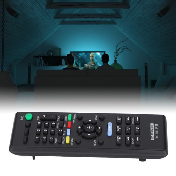 Erstatningsfjernbetjening Holdbar lyd- og videosystemcontroller til Sony BDP SX1