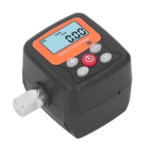 Digital momentnøgleadapter 4-135Nm 3/8\" drev, baggrundsbelyst LCD-display
