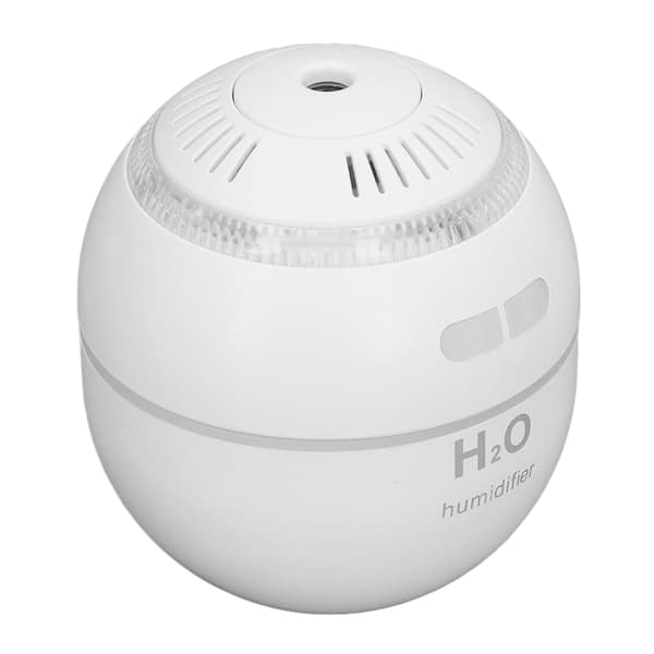 DC 5V/1A 120ML USB Luftfuktare 2 Växlar Justering Aromaterapi Eterisk Olja Diffuser Vit